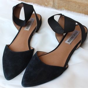 Steve Madden Black Women’s Flat Shoes // Size 7